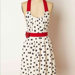 Anthropologie Polka Dot Apron